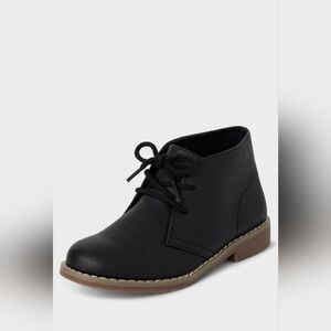 TCP Classic Black Kids Leather Boots 11C